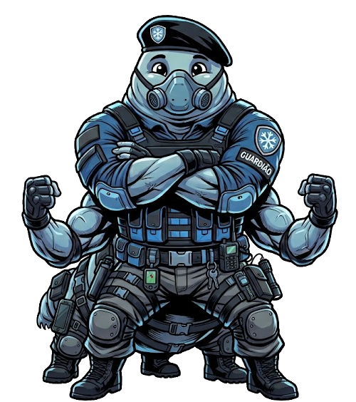 Mascote Guardião Tardígrado